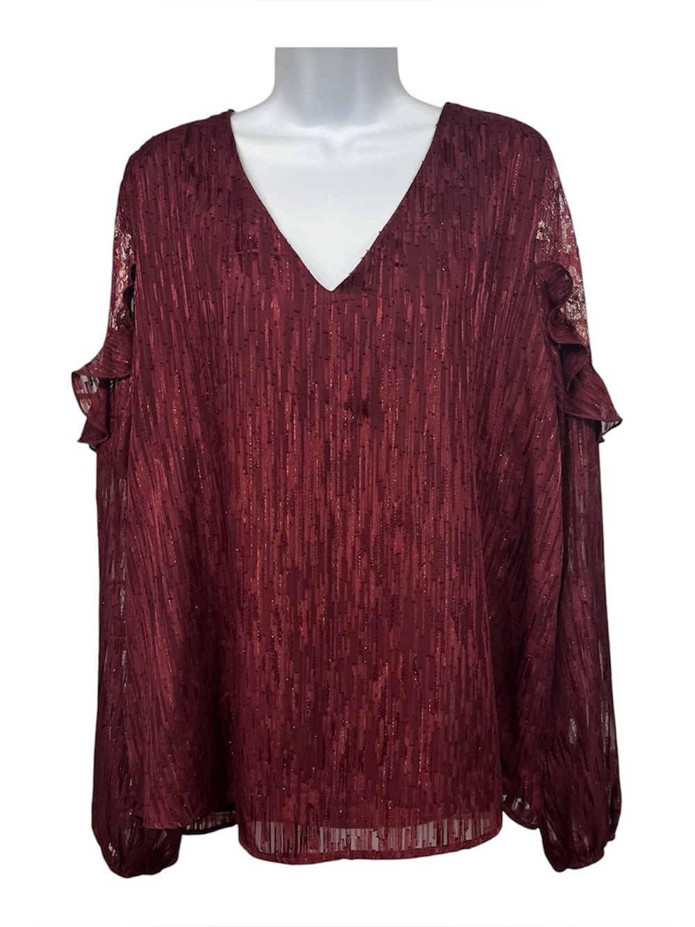 Daytrip shimmer blouse size large